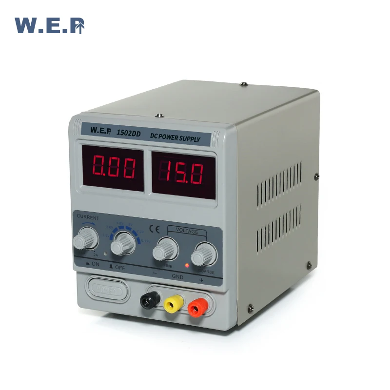 

WEP 1502DD Regulated DC Power Supply