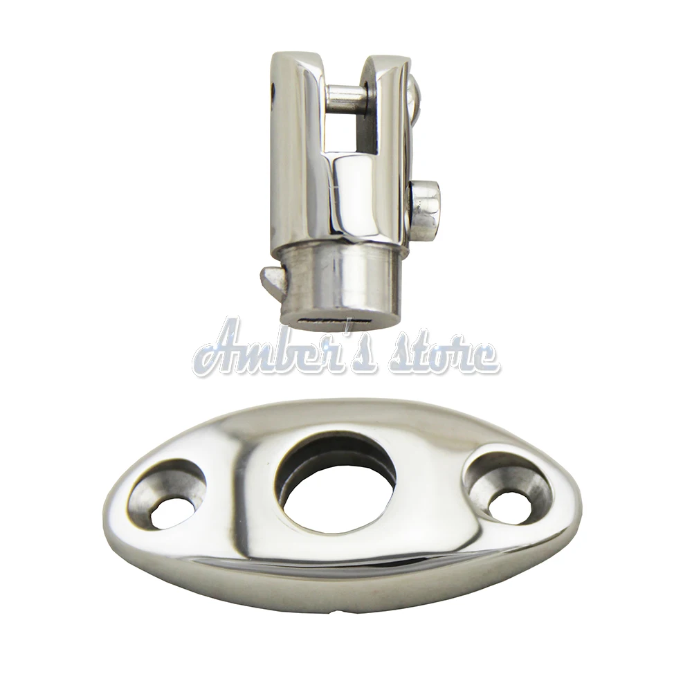 Heavy Duty Easy Way Top Swivel Button Quick Release Bimini Hinge Deck