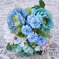 Шелковые сиреневые искусственные цветы для дома, украшения на год, аксессуары для свадебной вечеринки, букет невесты, недорогие искусственные цветы