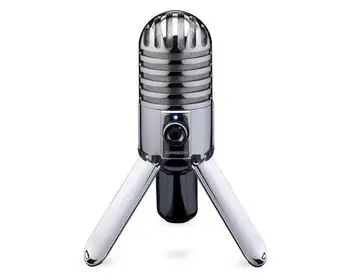 

Promotions SAMSON Meteor Mic USB condenser microphone Studio Microphone Cardioid for computer notebook network Free shipping