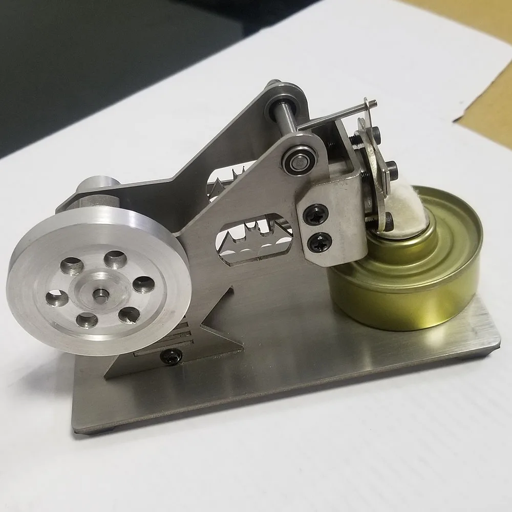 Модель двигателя Стирлинга всасывания Тип all-metal двигатель паровой двигатель миниатюрный игрушка-мотор подарок
