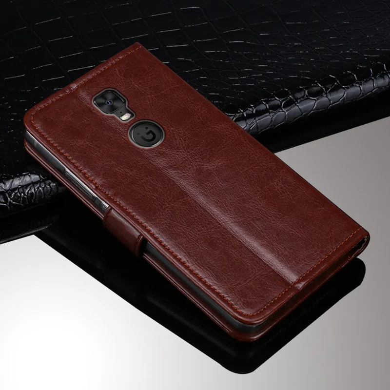 Для Gionee M6 плюс Чехол Флип Кожа с карты карман телефон защиты оболочки для