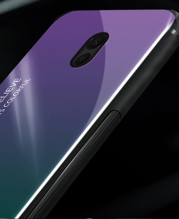 Градиентный чехол для телефона из закаленного стекла для Meizu M9 M8 M6 M5 Note M5S X8 V8 6T 16th Plus чехол для Meizu 16X16 S M6T защитный чехол