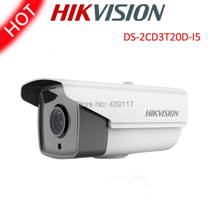 Hikvision DS 2CD3T20D I5 IP Camea 2MP ICR Day/Night Infrared Outdoor