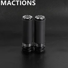 Аксессуары для мотоциклов " Ручные ручки черные для Harley Touring Softail Custom для Dyna для Honda Для Suzuki для Yamaha