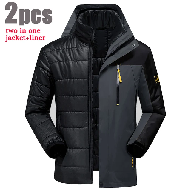 5XL 6XL Winter Jacket Men/Women Winter Coat Waterproof