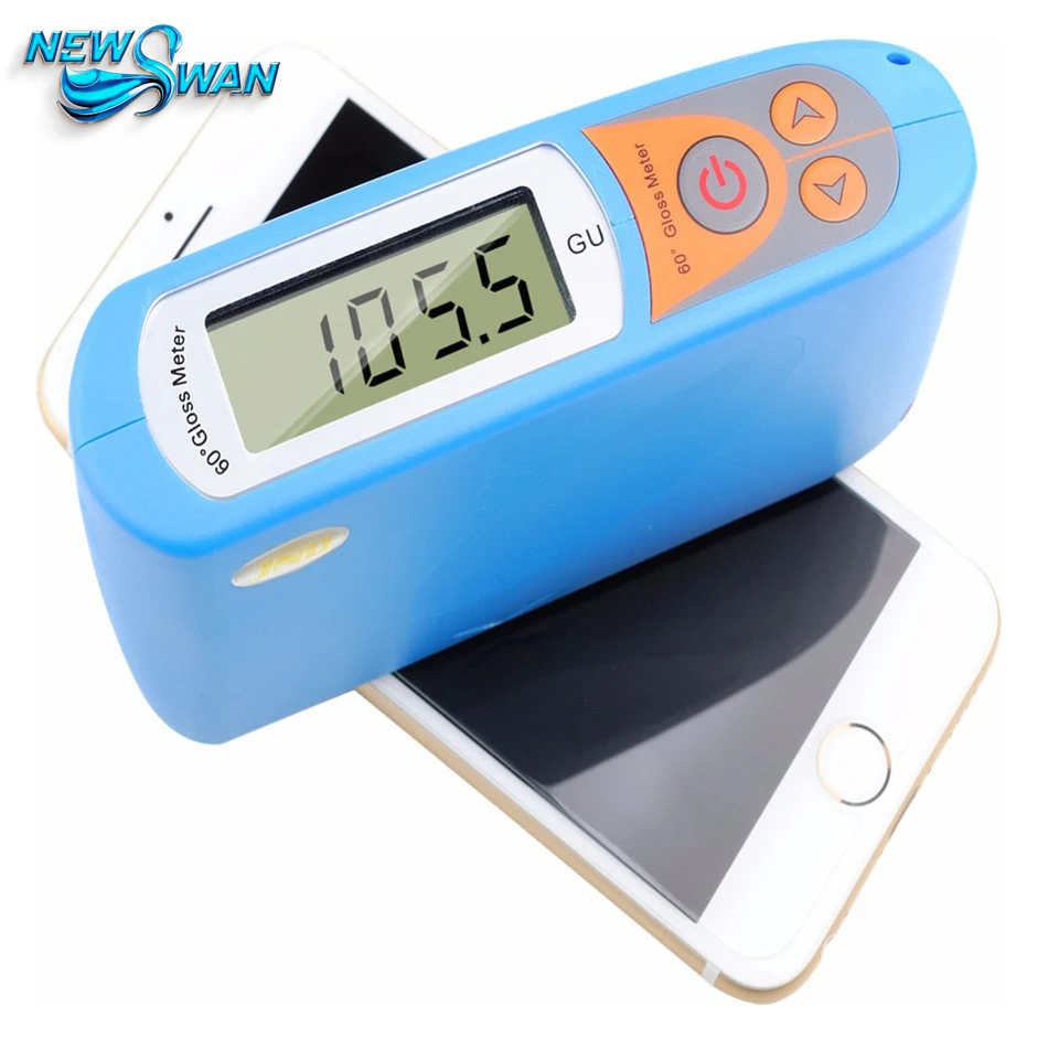 Universal Digital Gloss Meter Ceramic Glossmeter Color Meter Colorimeter Photometry Instrument Gloss Tester Testing Meter MA6