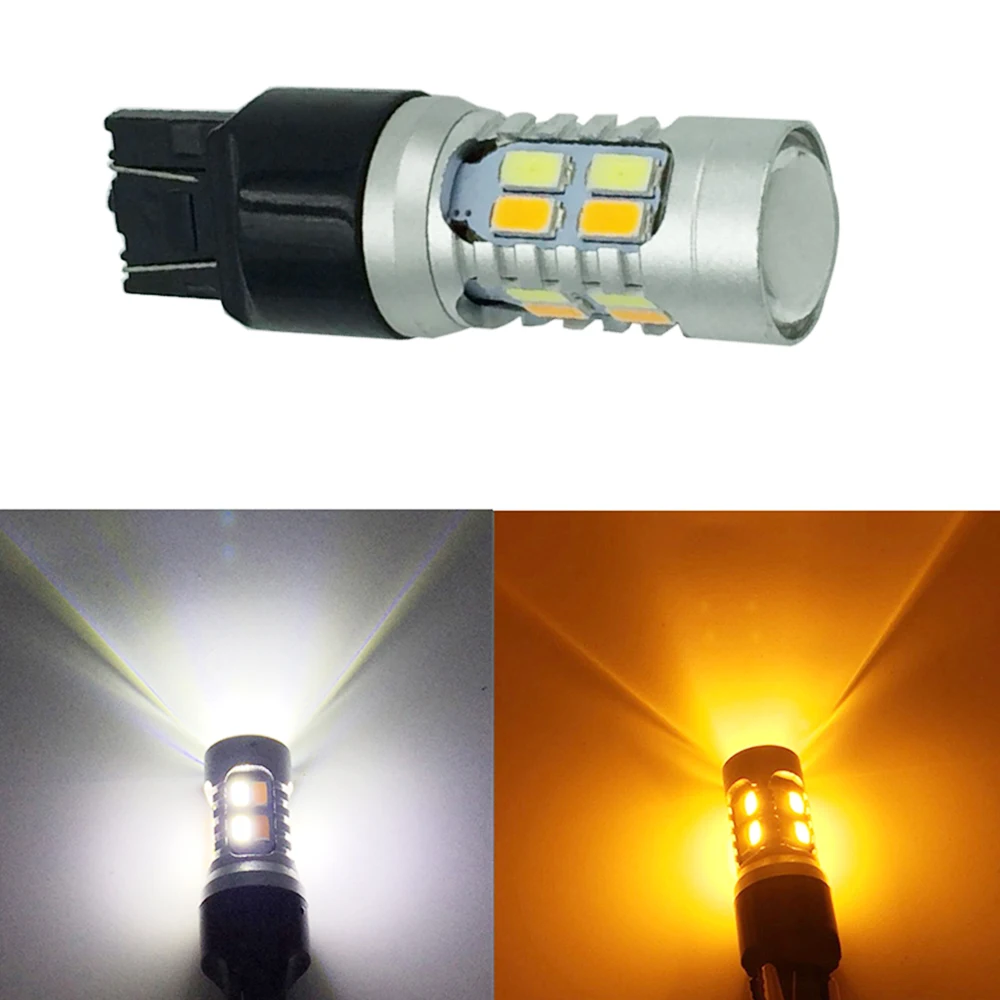 2 шт. светодиодные лампы для стоп сигнасветильник 1157 P21/5W Bay15d S25 T20 7443 T25 3157 20SMD 5730|bulb