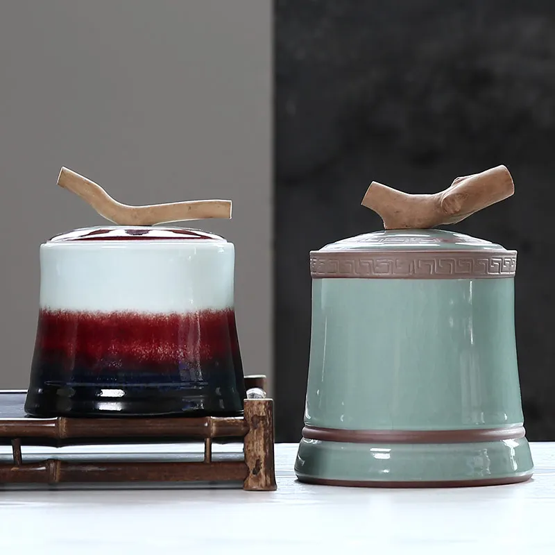 Арт банка для чая керамический контейнер для хранения китайский кунг-фу чайный сервиз аксессуары закрывающийся контейнер кофейные бобы ор... Арт банка для чая керамический контейнер для хранения китайский кунг-фу чайный сервиз аксессуары закрывающийся контейнер кофейные бобы ор...