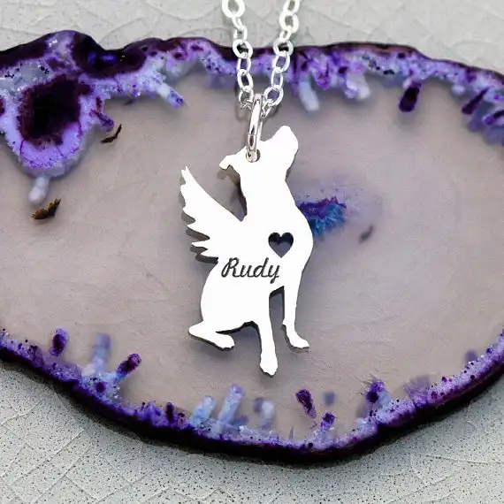 dog loss necklace