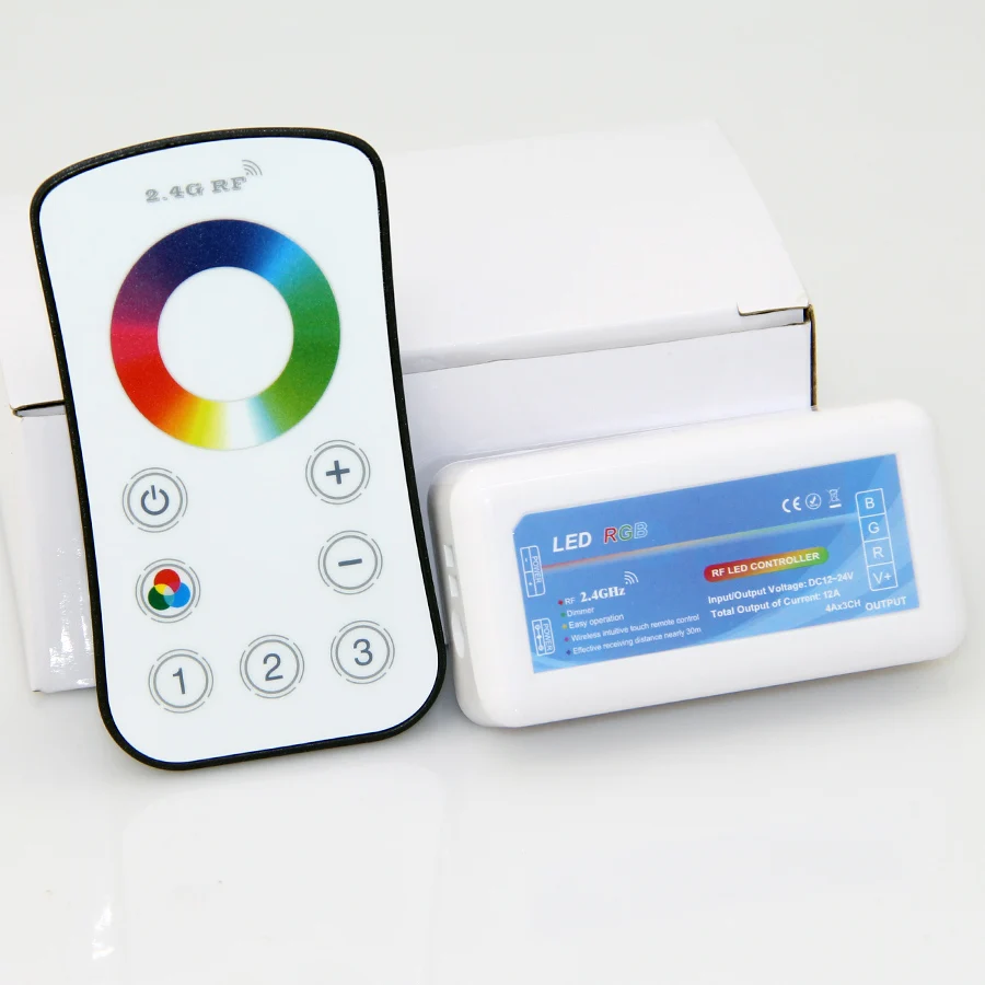 

2.4G RF Mini Wireless Remote Controlle 18A for 12V/24V RGB led strip light on bus luxurious liner and hotel