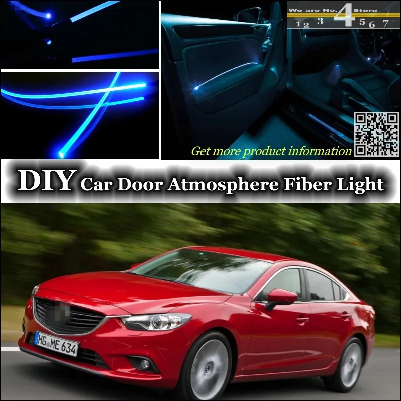 Для Mazda 6 Mazda6 M6 MPS Atenza внутренняя настройка окружающего светильник атмосфера