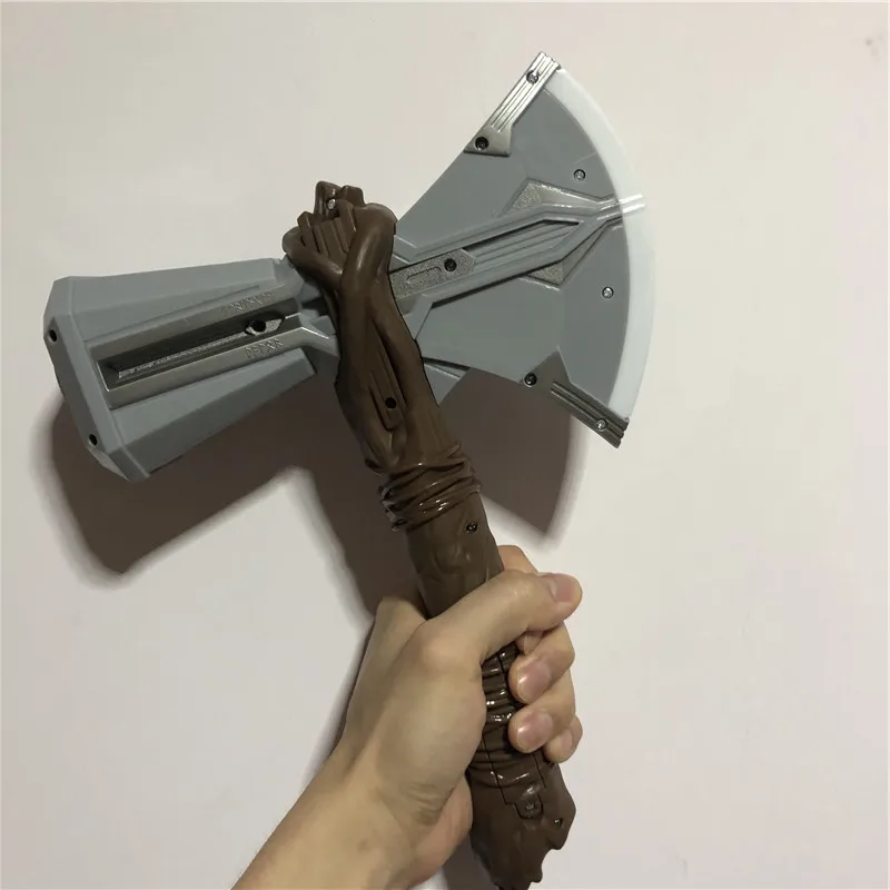 Thor Stormbreaker топор молоток звук флэш-светильник детские игрушки оружие кино ролевые игры Косплей Тор громовой Молот 31 см