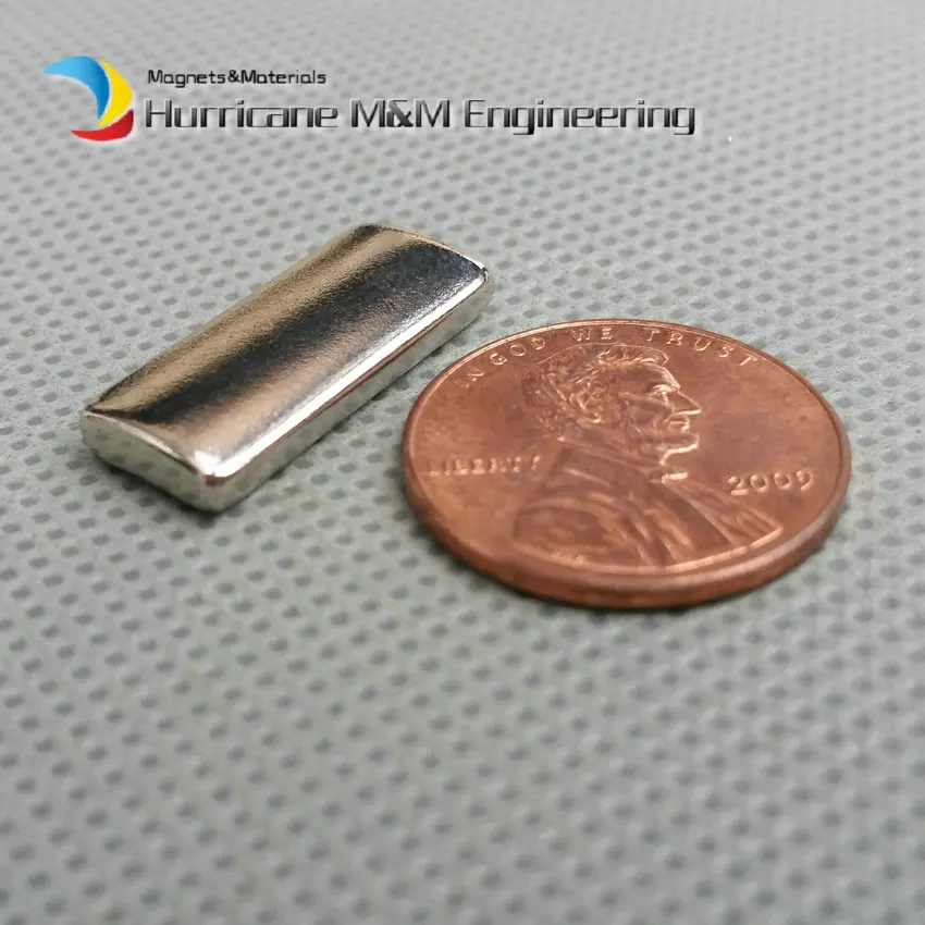 N38H NdFeB дуговой сегмент OR14.8xIR12xW9.2xL20xT2.8 моторный магнит для генераторов ветровая