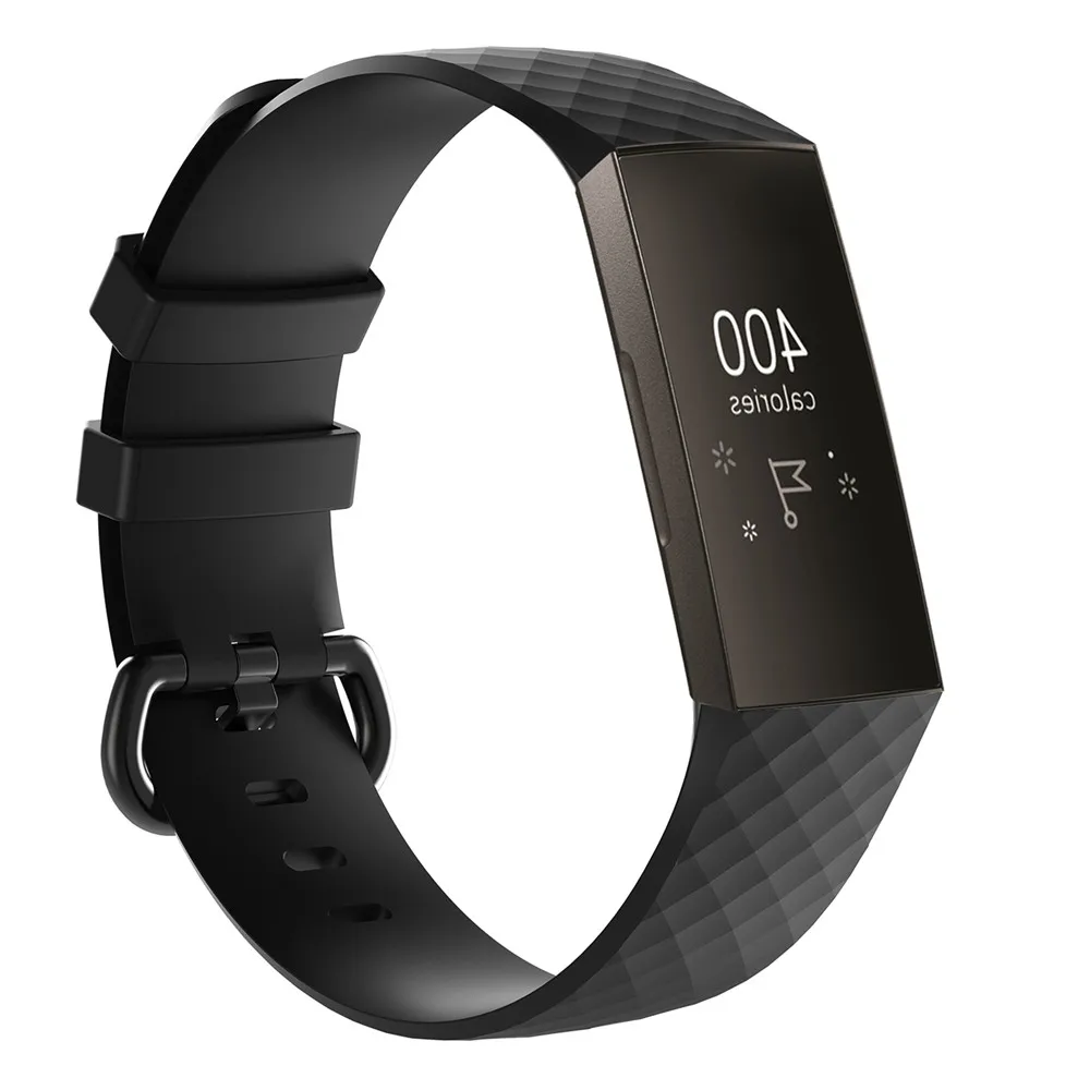 Силиконовый браслет ремешок для Fitbit Charge 3 фитнес-трекер ремешок для часов 13 цветов сменный Браслет ремешок для часов