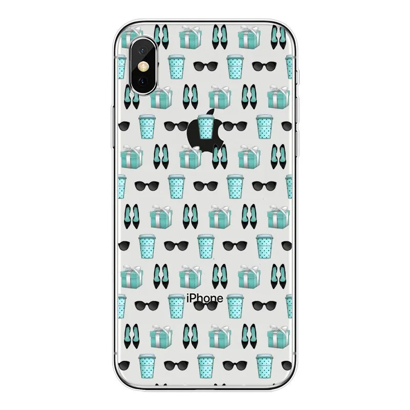 Силиконовый чехол для iPhone 7 Plus XS Max 5S SE 6 6S Holly Golightly|Чехлы-накладки| |