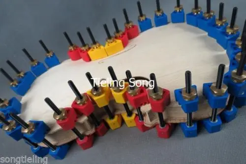 

32 pcs violin clamps fix top and back, professional violin making tools