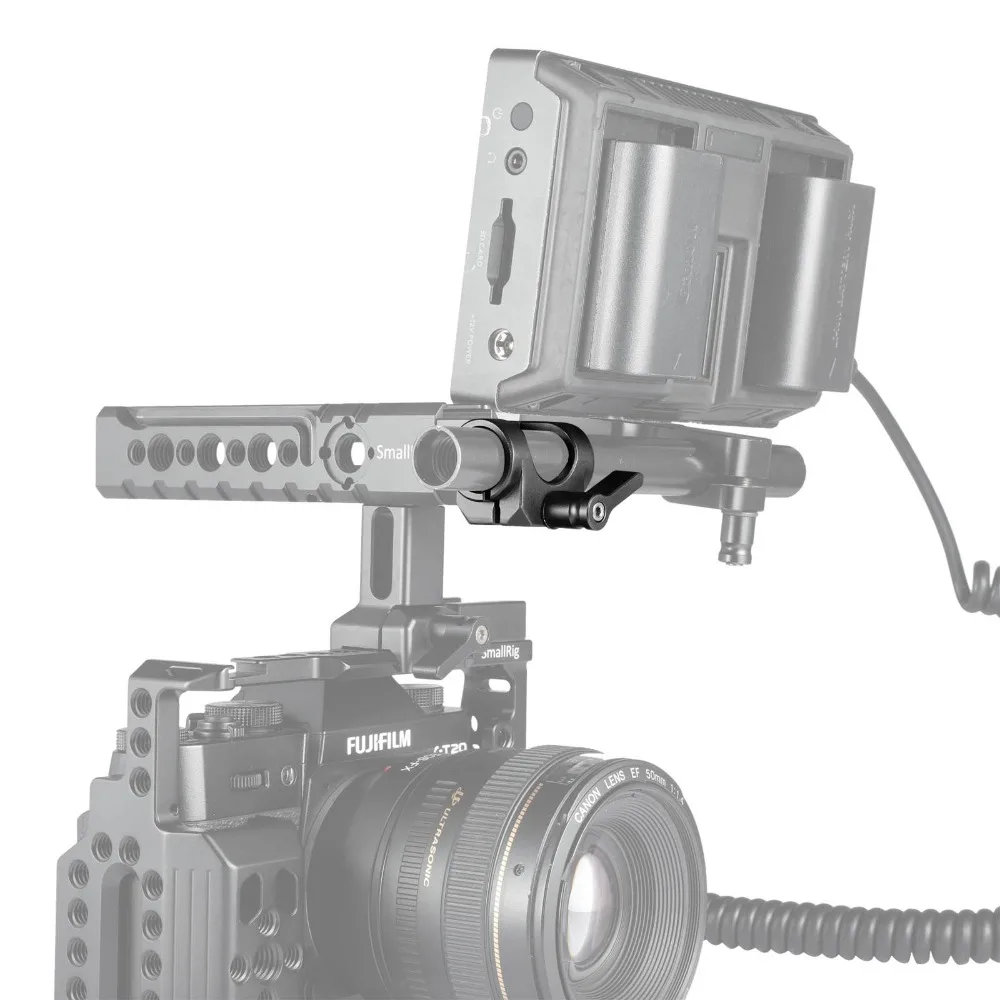 15mm Rod Clamp Single Rod Mount for EVF Mount 15mm Rods Support System Microphon