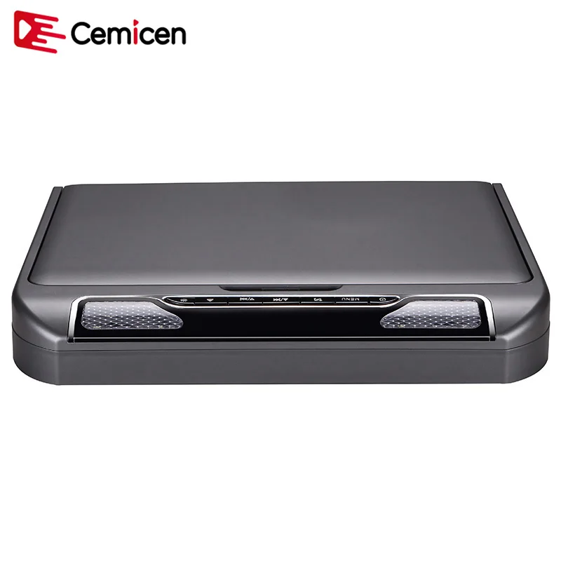 Cemicen 13 3 дюймовый автомобильный dvd плеер С Откидывающейся Крышкой HD 1080P видео TFT