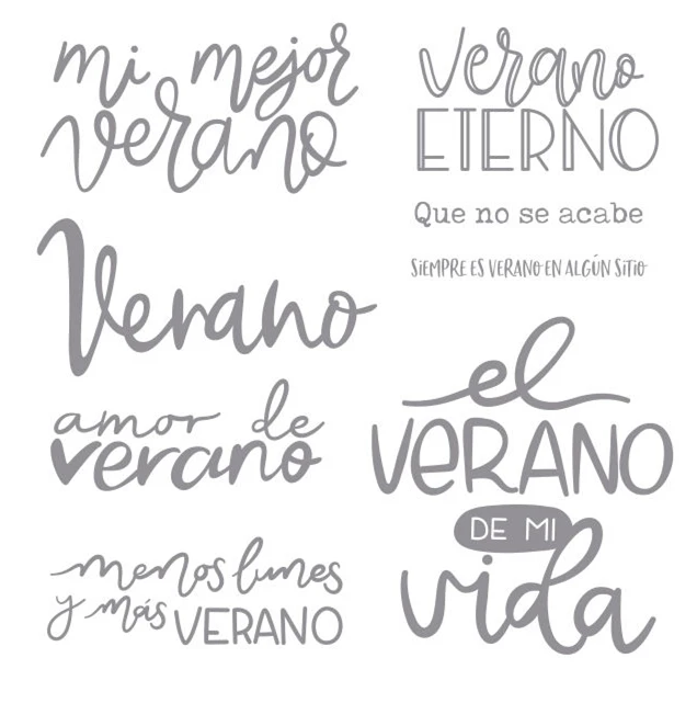 

Spanish stamp Clear Stamp for Scrapbooking Transparent Silicone Rubber DIY Photo Album Decor 804