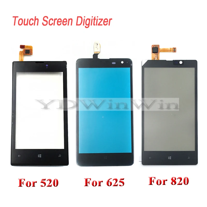 

Touch screen for Nokia Lumia 520 525 625 820 touchscreen digitizer front Glass lens Touch panel Replacement