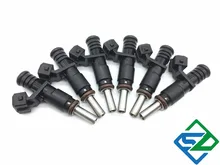 6 PCS Bico Injetor de Combustível Para BMW E87 E90 E91 E60 E61 E63 E65 E83 E85 N52 3.0L L6 2007-2013 OEM: 7531634
