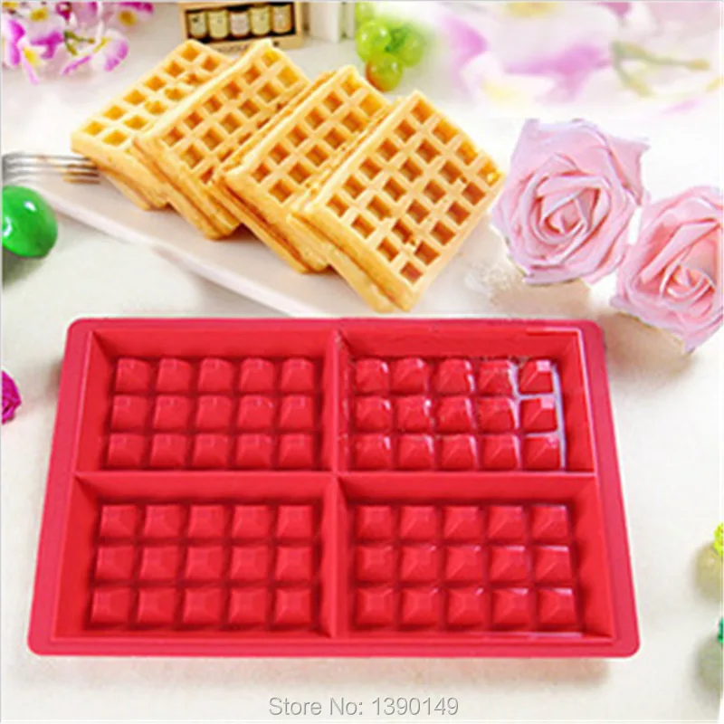 silicone cake mould larger waffles nestle chocolate cookie mold 
