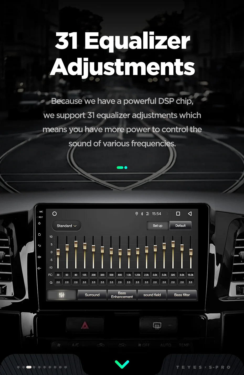 Perfect TEYES SPRO For Toyota Fortuner 2008-2014 Car Radio Multimedia Video Player Navigation GPS Android 8.1 Accessories Sedan No dvd 2 8