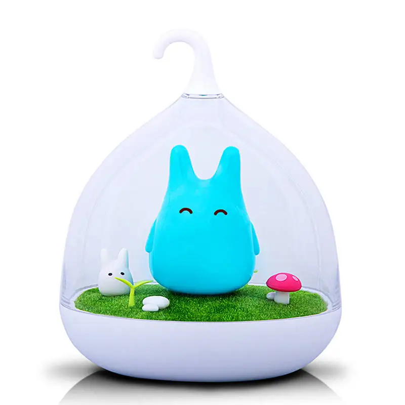Factory Price LED Nightlight Lamp Touch Decor Bedroom usb Sensor Cute Totoro Light Home For Baby Bedroom Sleep Lighting #3S20 (11)