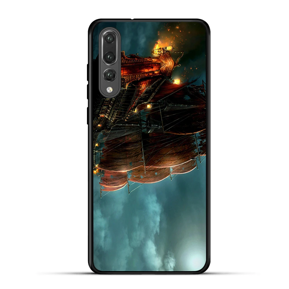 

Soft Silicone Back Phone Cover for Huawei Mate 10 lite Case Pirates of the Caribbean Johnny Mate 20 P20 lite Back Cover