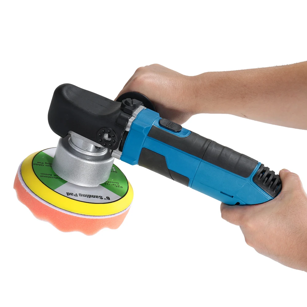 

Dual Action Mini Car Vibration Polishing Machine Adjustable 6 Speed 220V-240V 680W Shock Car Polisher Waxing Machine
