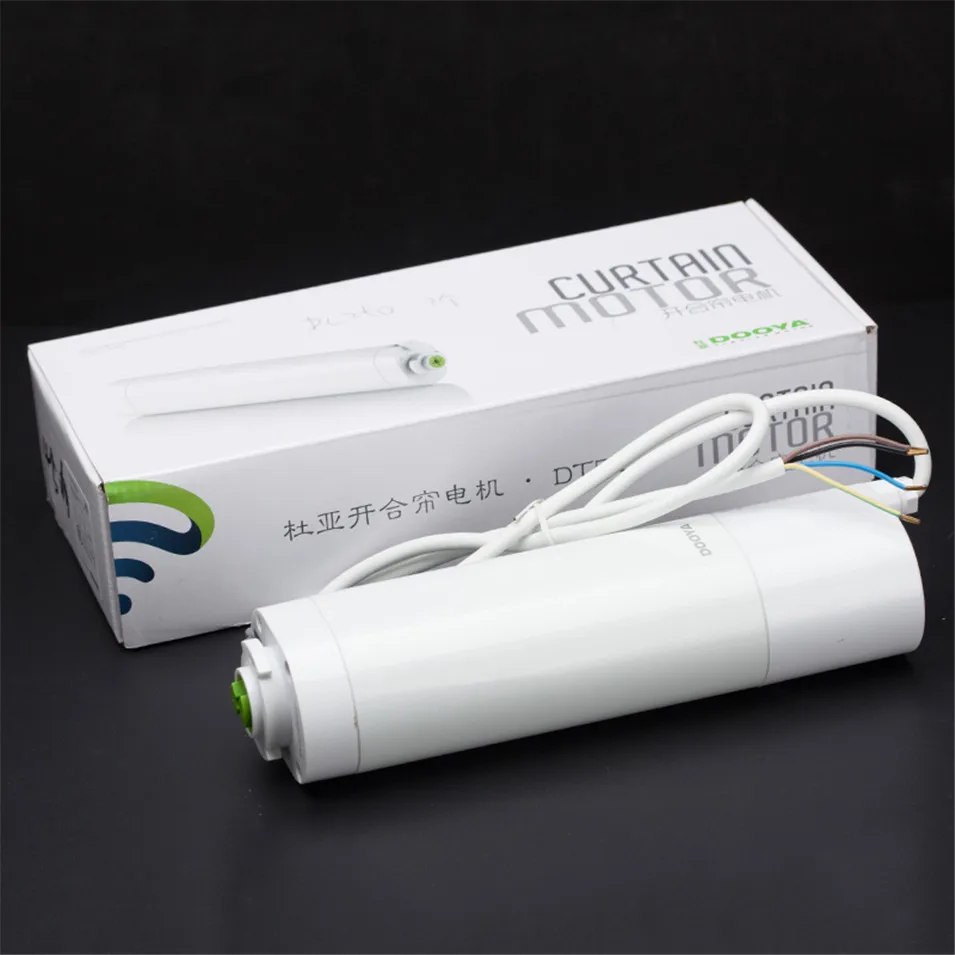 Dooya Electric Curtain Motor DT52E 75W Open/Close Motor RF433 Remote Control Smart Home Automation Project Special Motor 220V
