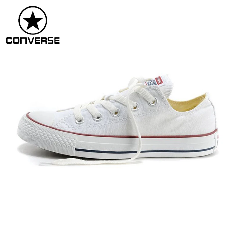 ФОТО Original Converse classic Unisex Canvas skateboarding shoes Unisex  Low top sneakser 