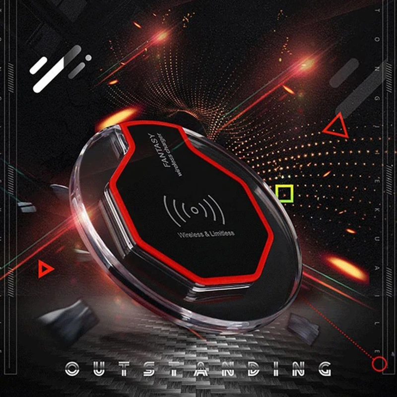

10W Qi Fast Wireless Charger for Samsung Galaxy S10 9 8 S7 Note 9 8 7 Phone Charging Pad for IPhone XS Max XR X 8 Plus Station