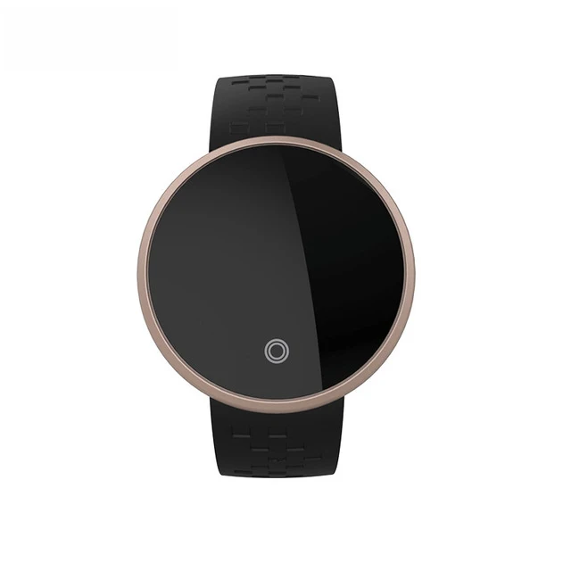 Женские Смарт-часы, женские водонепроницаемые часы HeartRate с напоминанием о времени, красивые женские наручные часы - Цвет: Черный