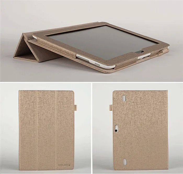 

10FHD Magnet Tablet Case For Huawei Mediapad 10 Link & 10 FHD Stand Leather Cover Case +screen protectors