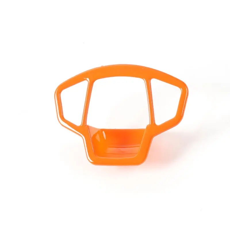 MOPAI ABS внутренняя Электронная Кнопка Ручного Тормоза декоративная рамка Крышка отделка наклейки для Jeep Renegade- стайлинга автомобилей - Название цвета: orange