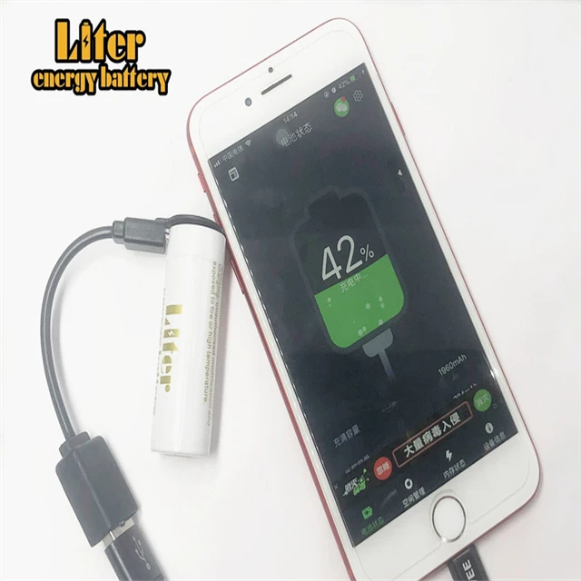 3 7 V 1800mAh литий-ионная аккумуляторная батарея ICR18500 с mirco USB fdual usb diy power bank Li-Ion 18500 |