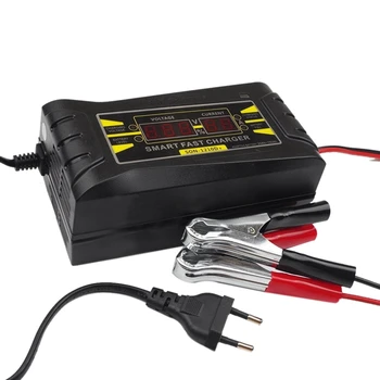 

Son-1210D+ Lcd Smart Fast Lead-Acid Battery Charger 12V 10A For Car Motorcycle Eu Plug