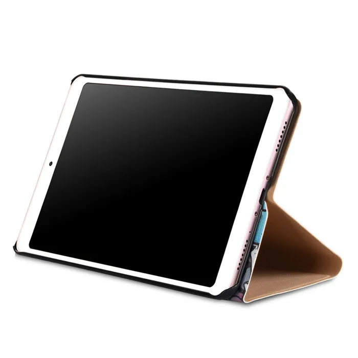 Чехол-подставка из искусственной кожи для Xiao mi pad 4 mi pad 4 8 дюймов планшет+ 2 шт. Защитная пленка для экрана в подарок