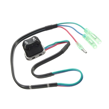 

Black Engine Remote Controller 703-82563-01-00 3.2x1.9x3.2cm Trim Tilt Switch Accessory Outboard 703-82563-02-00