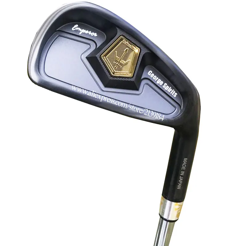 New Golf clubs George spirits Forged Carbon Steel Golf irons set 4-10 irons Clubs Set Steel Golf shaft Grips Free shipping New Golf clubs George spirits Forged Carbon Steel Golf irons set 4-10 irons Clubs Set Steel Golf shaft Grips Free shipping