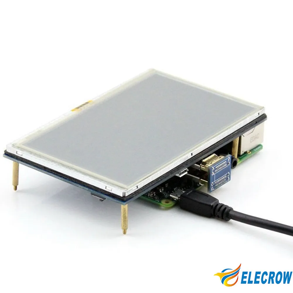 2015 Новый! Raspberry Pi LCD модуль 3,5-дюймовый 320 * 480 TFT сенсорный экран 3,5 "дисплей для Raspberry Pi B B + PI2