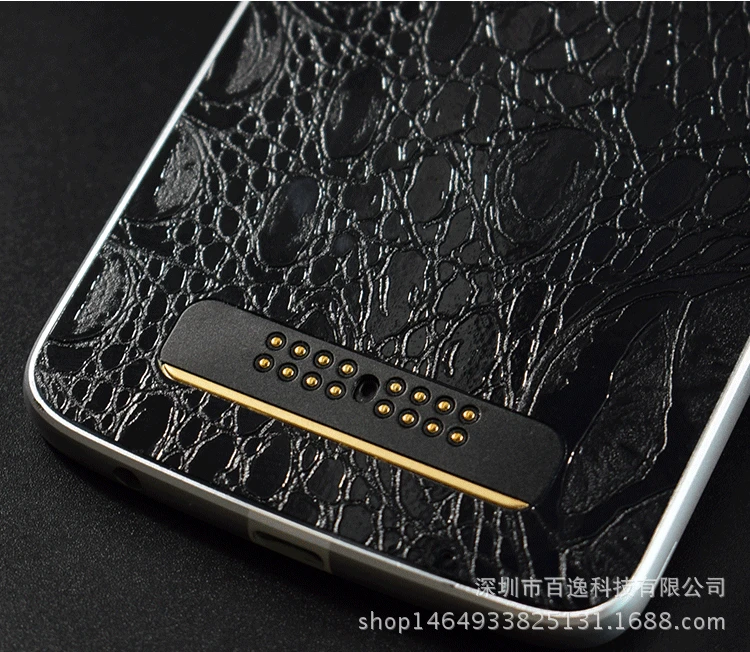 Защитная пленка для телефона из крокодиловой кожи Motorola Moto Z play|stickers protection|sticker