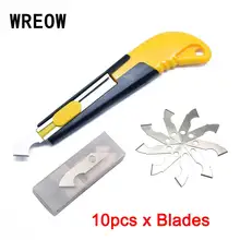 ABS Ручка Perspex резак крюк акриловый режущий инструмент с запасным лезвием крюк ножи лезвия сталь DIY ремонт ручной органический доска инструменты