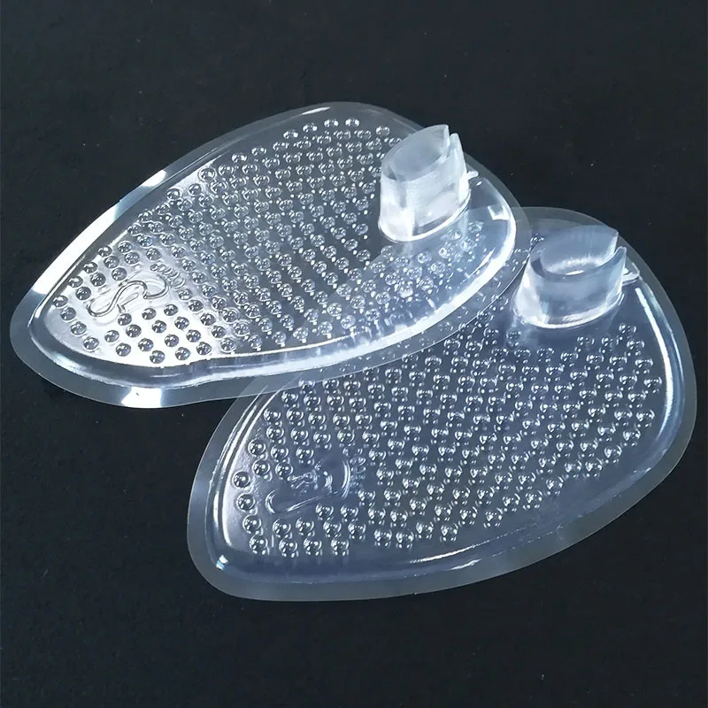 1 пара новых силиконовых подкладок для задней пятки Т-образные антифрикционные гелевые подушечки стельки высокие ручки для обуви