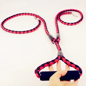 

Double Multiple Dual Coupler Nylon Pet Dog Walking Leash Lead Pet Harness for Chihuahua Pug Small Medium Dogs 2 Way No Tangle