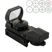 

20mm Riflescope Hunting Optics Holographic Red Dot Sight Reflex 4 Reticle Tactical Scope Accessories