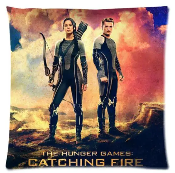 Hot Sale Custom The Hunger Games Fashion Glossy Zippered Soft