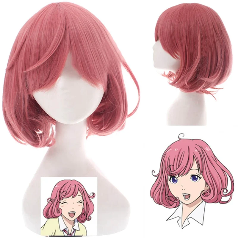 

Anime Noragami Ebisu Kofuku wigs Cosplay Costume Women Short Synthetic Hair Halloween Party Role Play wig